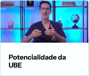 Módulos do curso EAD de endoscopia da coluna da Surg+.