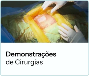 Módulos do curso EAD de endoscopia da coluna da Surg+.